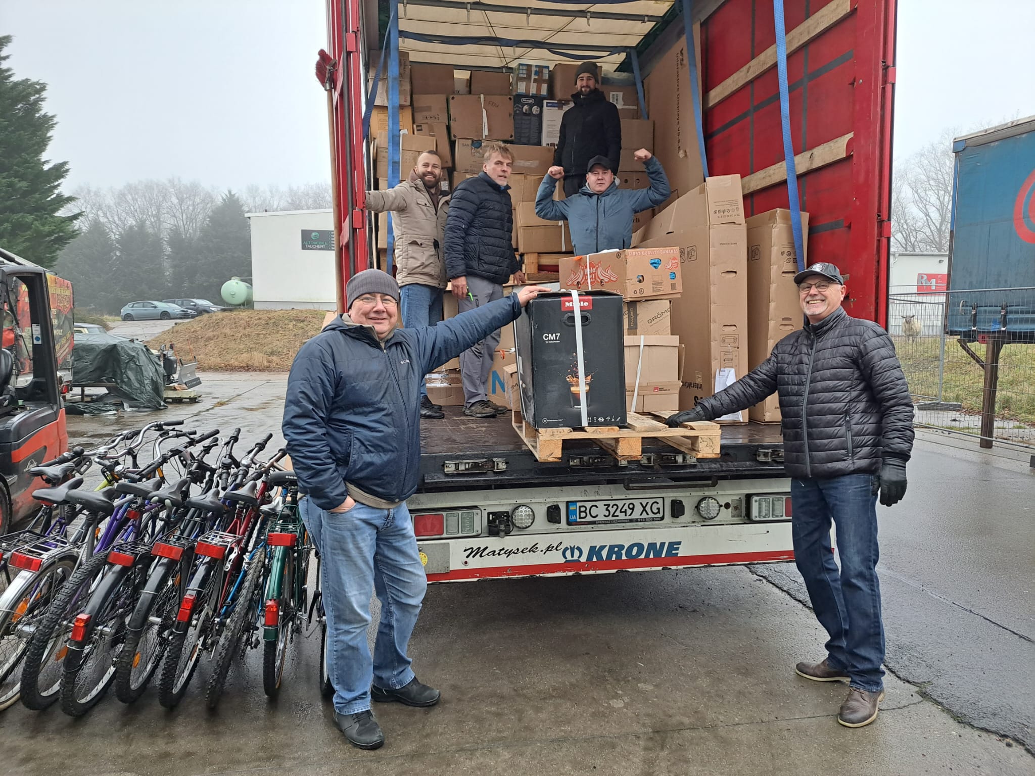Hilfstransport nur 2 Tage unterwegs