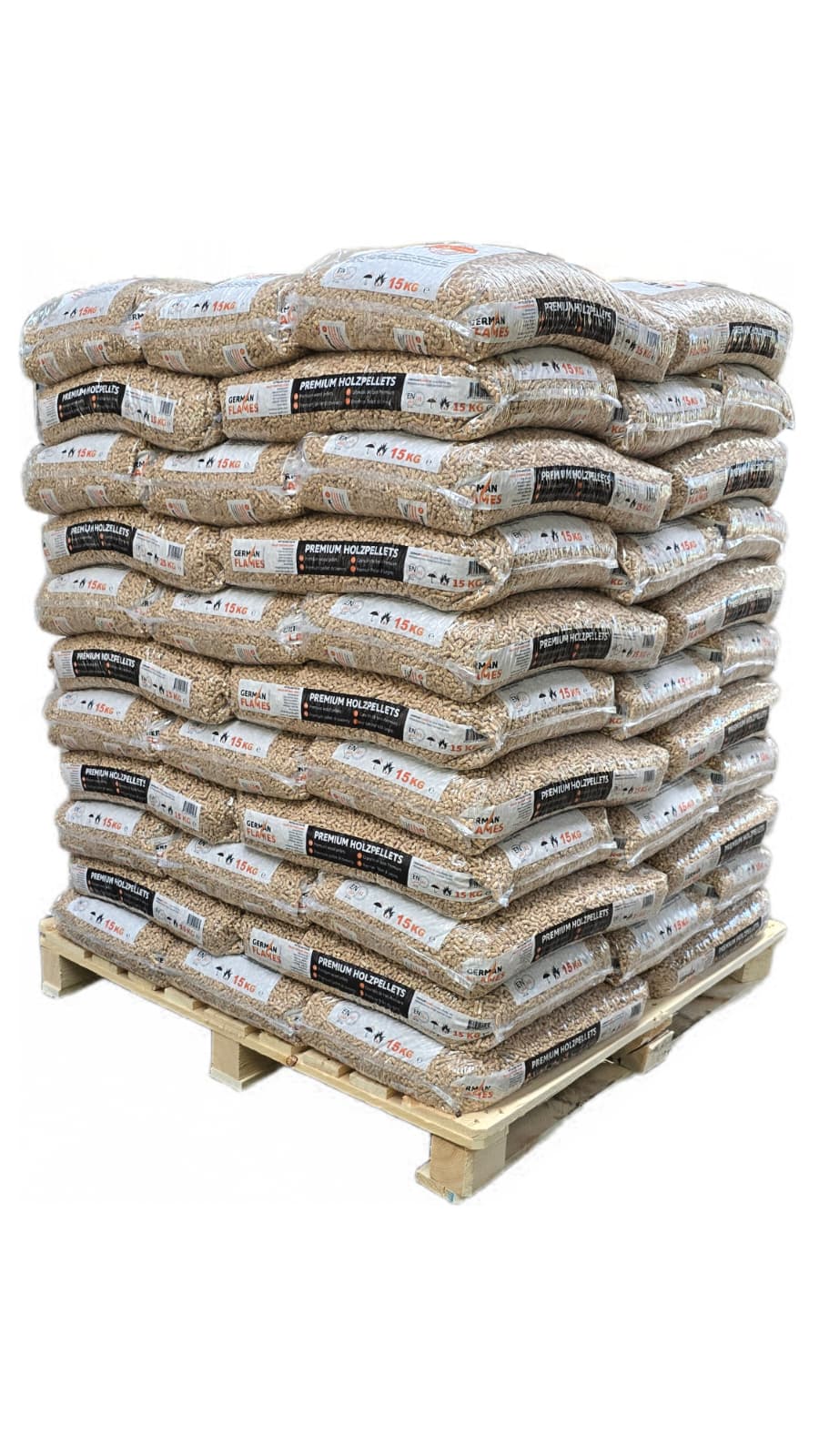 150kg Nadelholz Pellets Premium - GermanFlames - ENplusA1