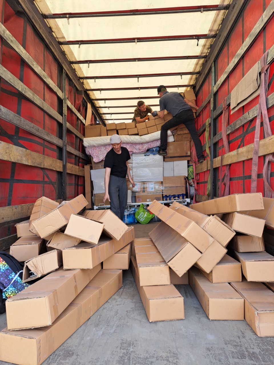 Hilfstransport mit Hindernissen