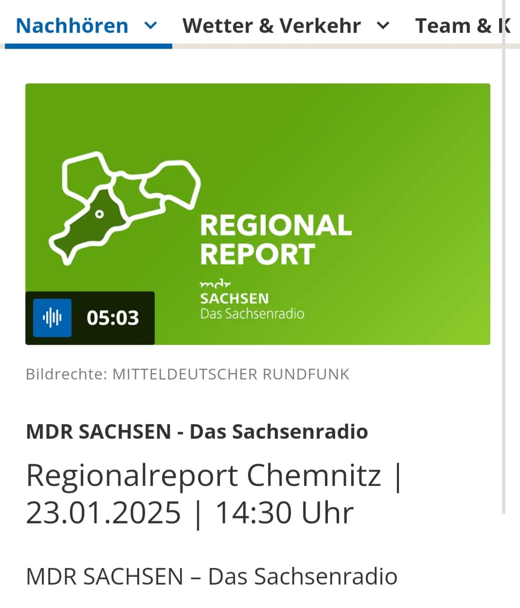 Wir sind in Radio :)