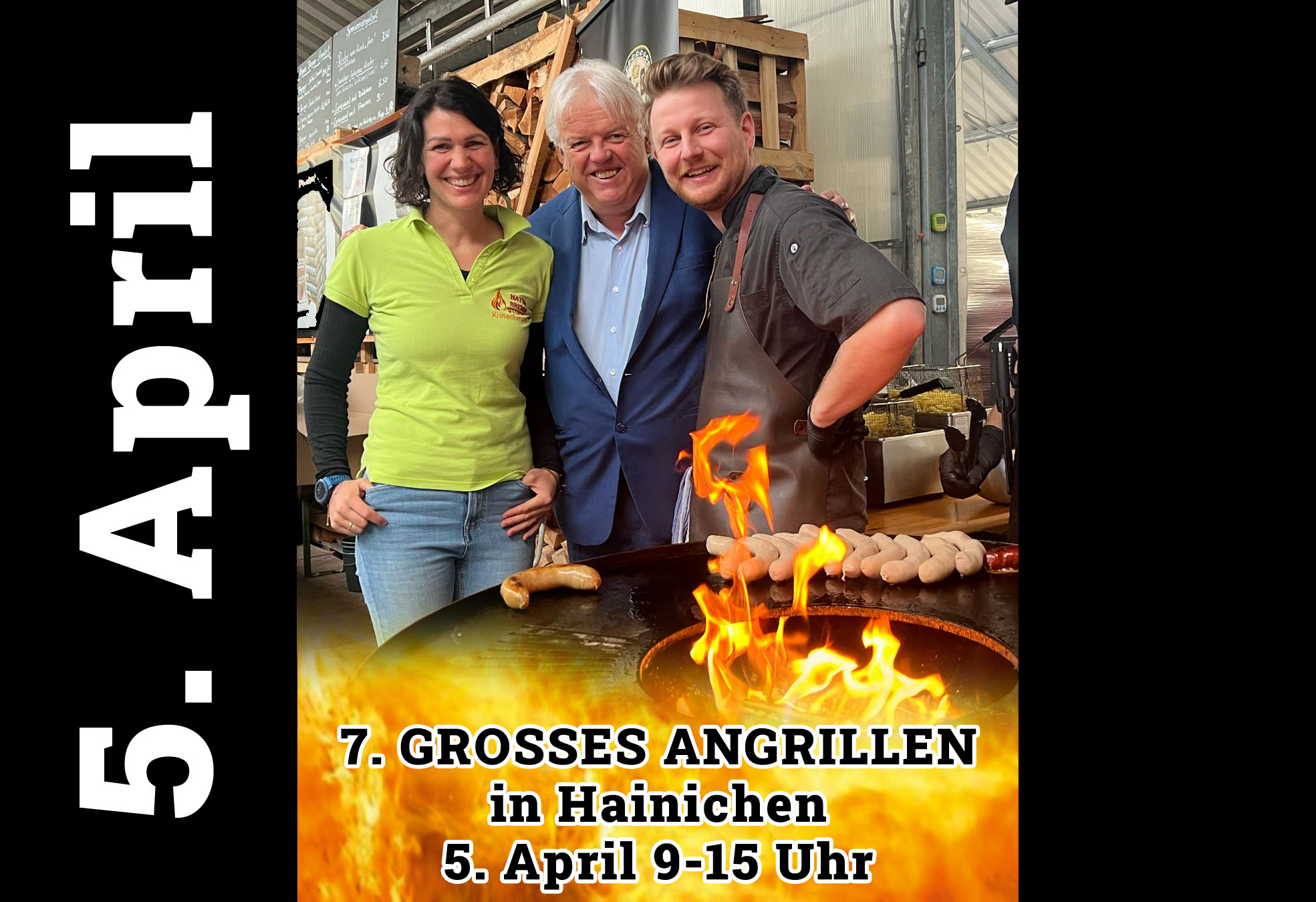7. Großes Angrilen am 5. April!
