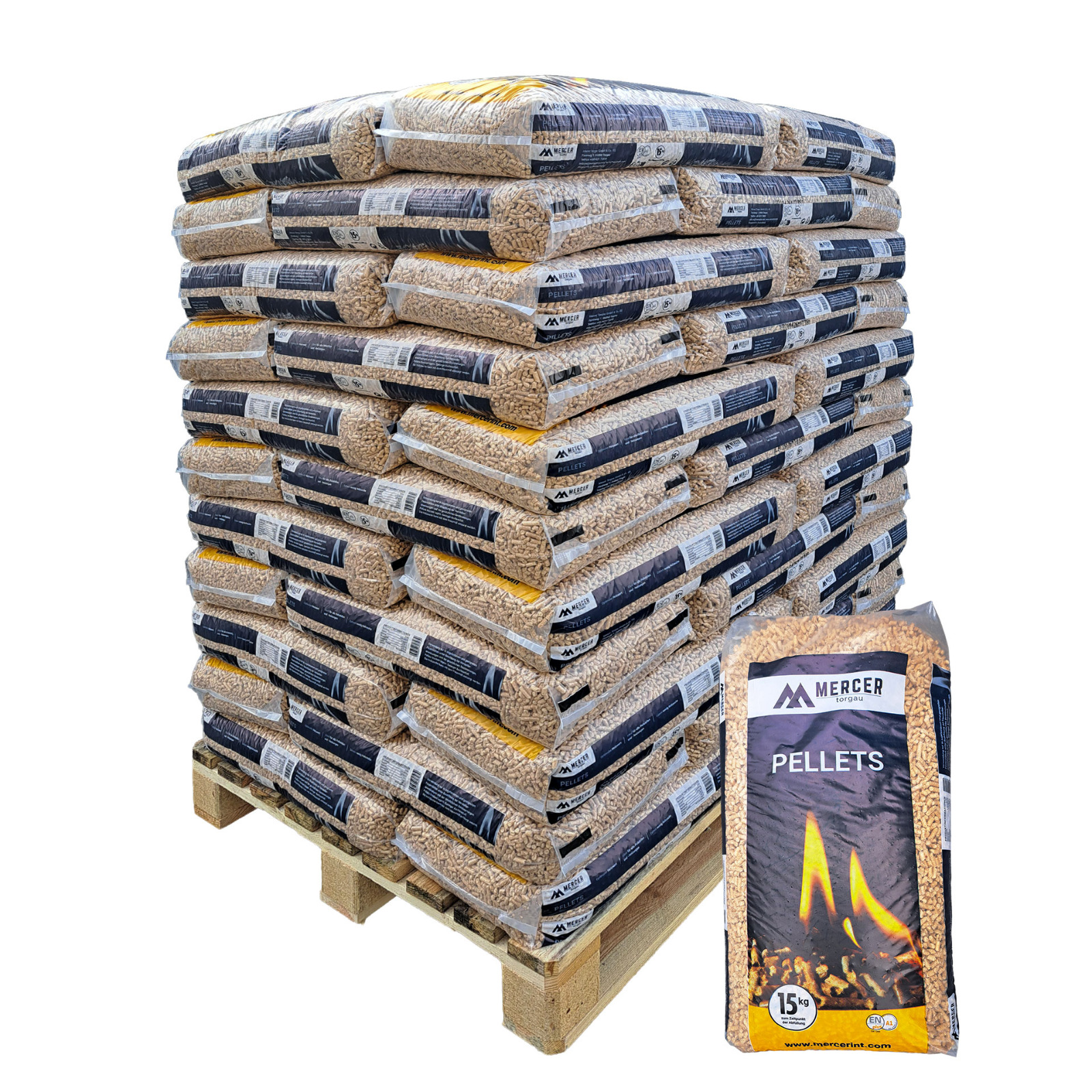 960kg Deutsche Nadelholz-Pellets