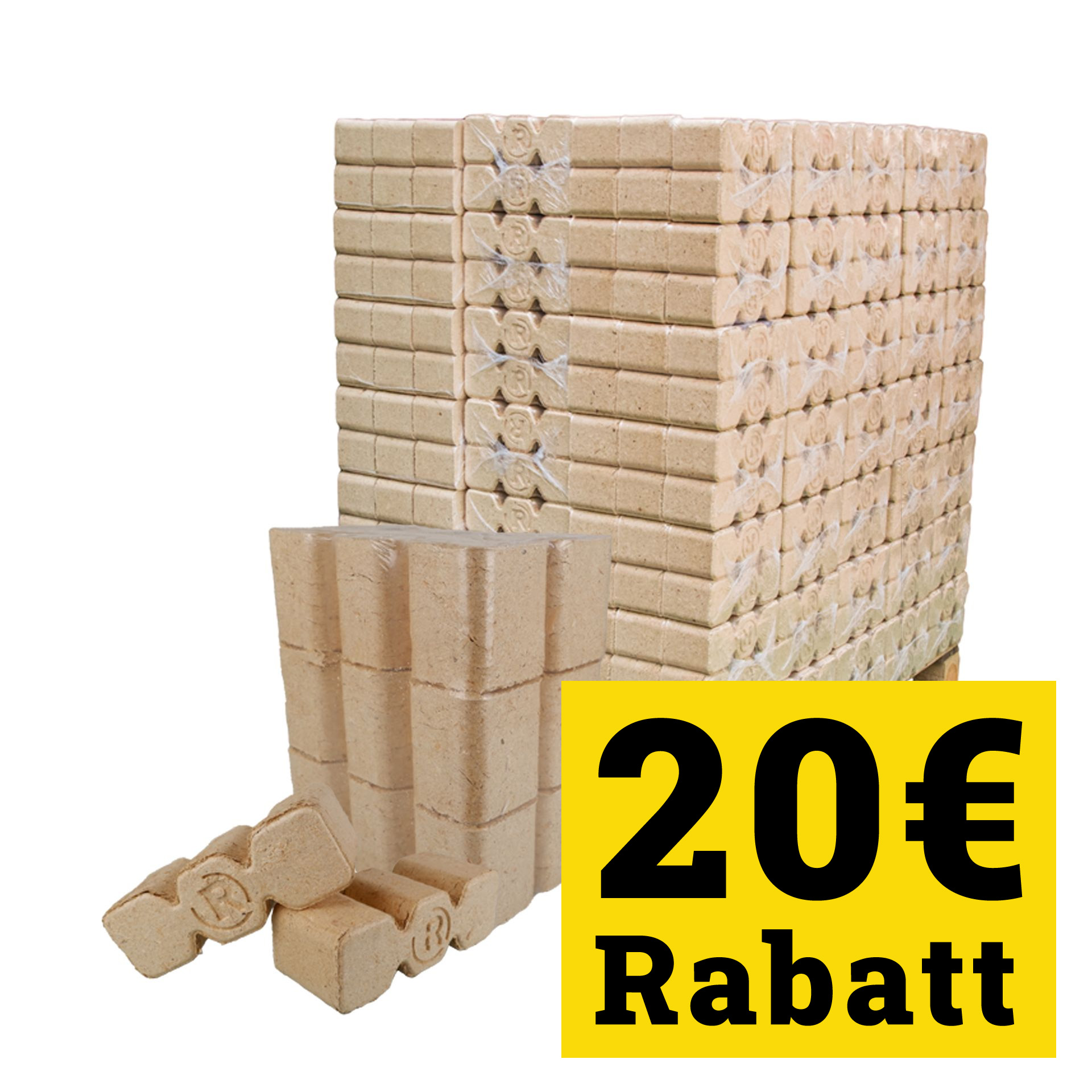 960kg Bestseller: BIG-Nadelholz-Briketts