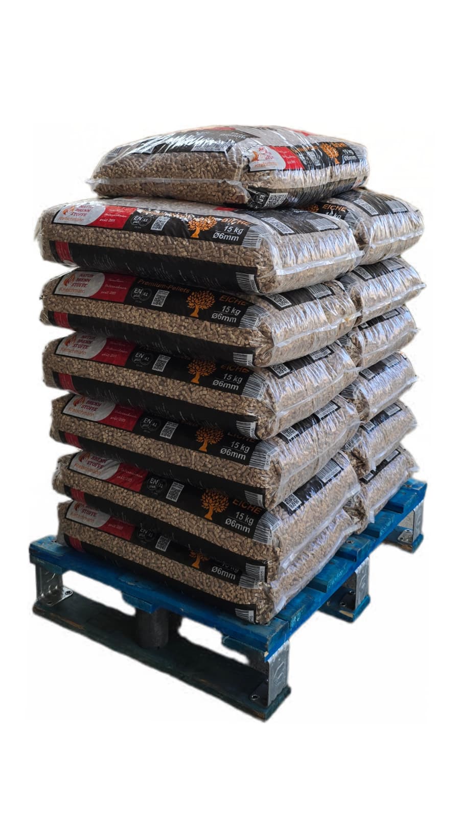 195kg Eichen-Pellets "Naturbrennstoffe" ENplusA1